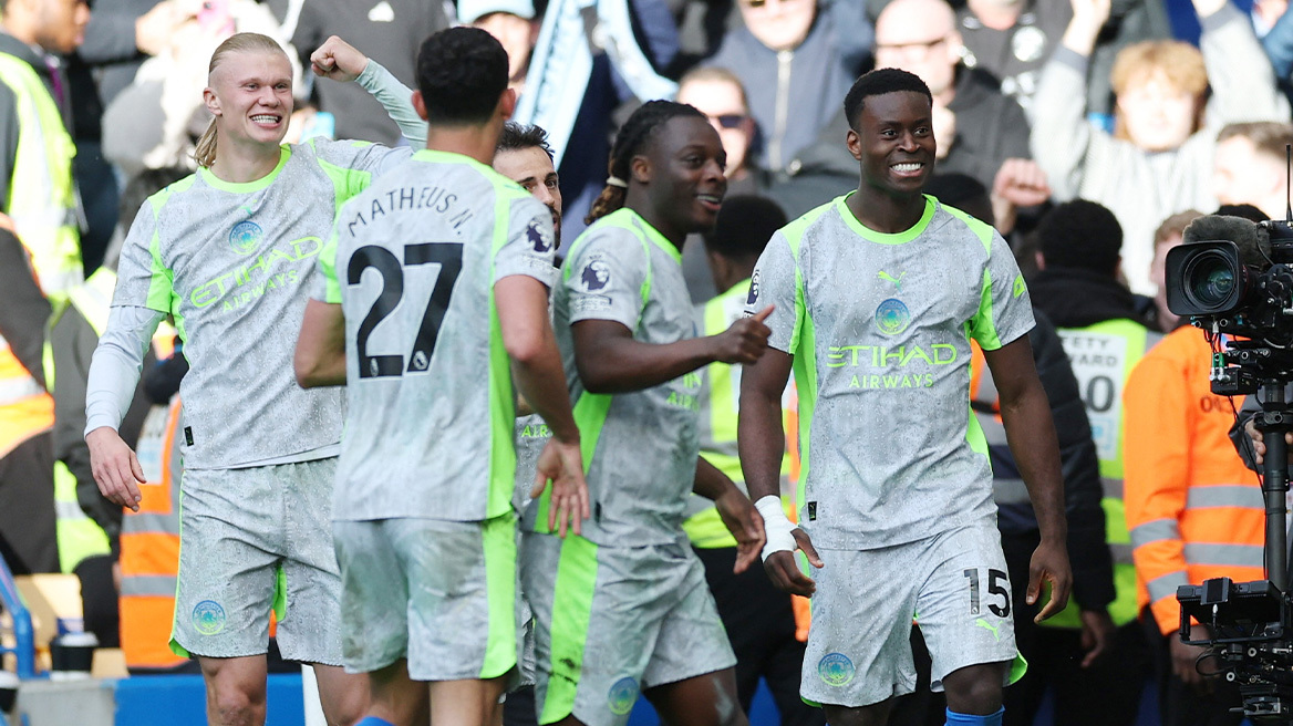 Έβαλε φωτιά στην κορυφή της Premier League η Σίτι, κέρδισε 3-0 την Τσέλσι και μείωσε στους 6 από την Άρσεναλ, δείτε τα γκολ