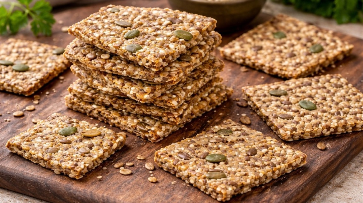 Αντιοξειδωτικά κράκερ