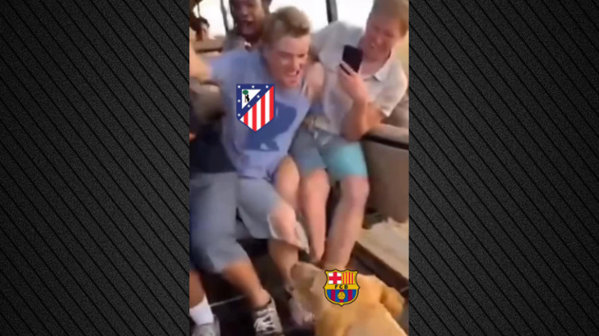 Η Ατλέτικο Μαδρίτης τρόλαρε τη Μπαρτσελόνα με βίντεο στο Instagram