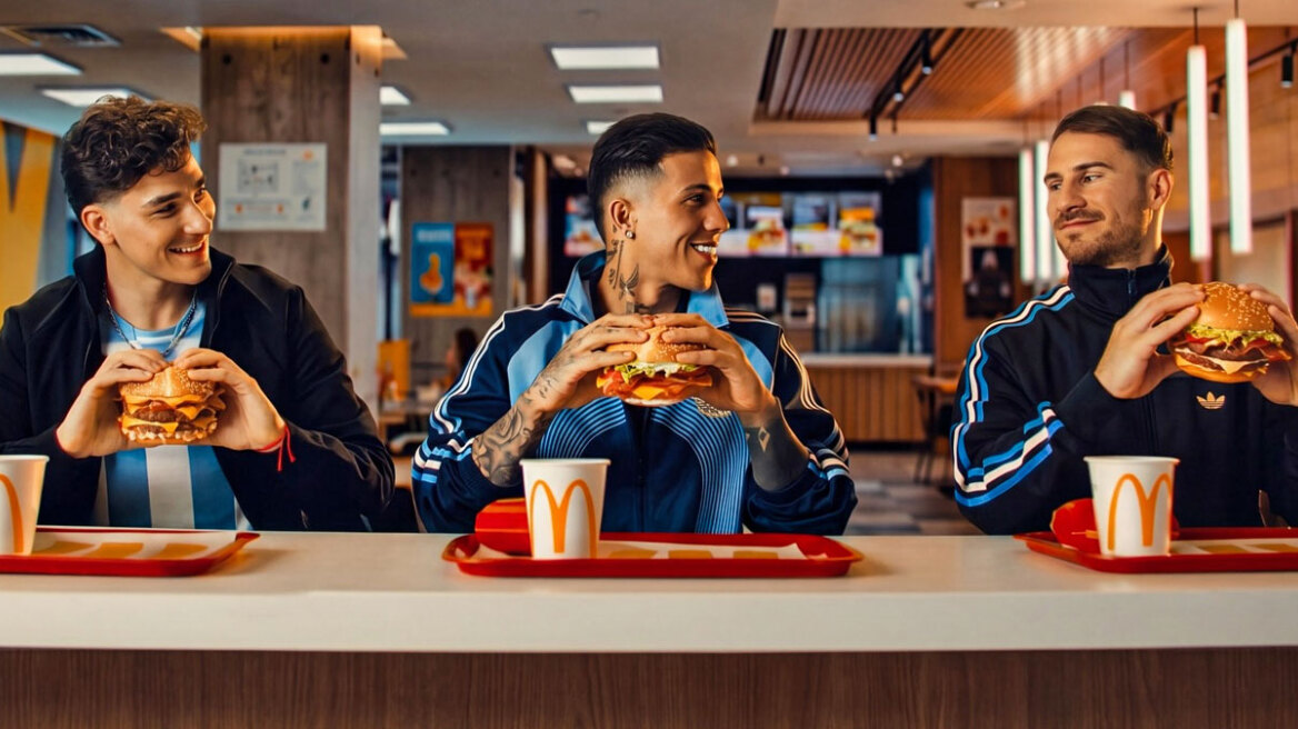 Εθνική Αργεντινής: Τα McDonalds παρουσίασαν τα νέα μπέργκερ ΜακΆλβαρεζ, ΜακΦερνάντεζ και... ΜακΆλιστερ