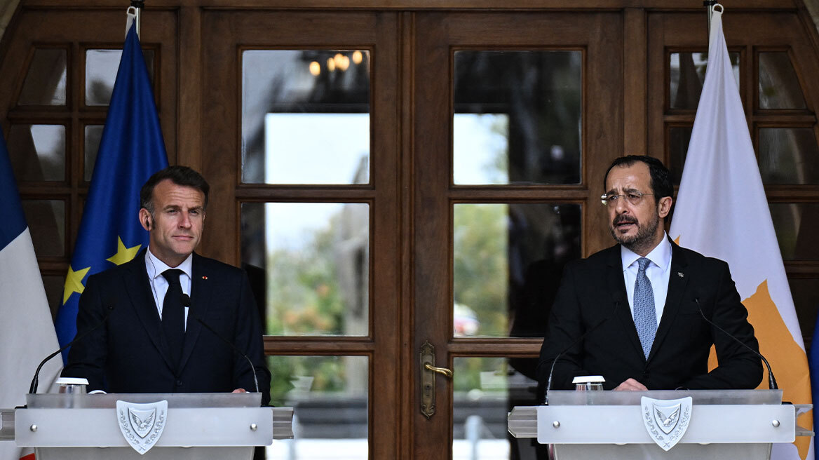 Μακρόν στη Λευκωσία: Ενίσχυση στρατηγικής συνεργασίας με την Κύπρο σε άμυνα και ασφάλεια
