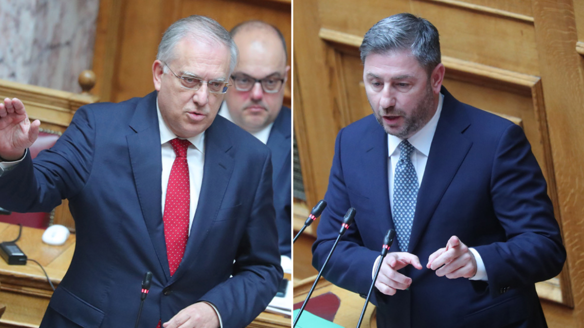 Κόντρα Θεοδωρικάκου με Ανδρουλάκη στη Βουλή: «Κανείς δεν κατηγορείται ότι έχει κλέψει χρήματα» - «Δεν σας ενδιαφέρει τι θα πει η Δικαιοσύνη»