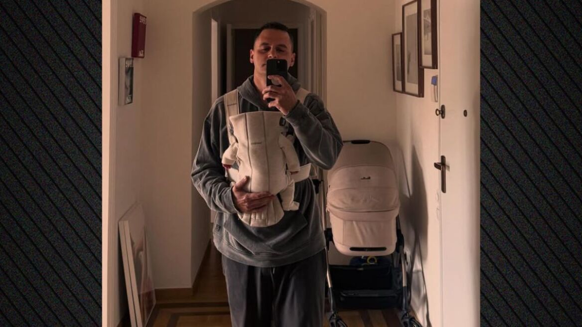 Η φωτογραφία του συντρόφου της Κατερίνας Καινούργιου αγκαλιά με την κόρη τους