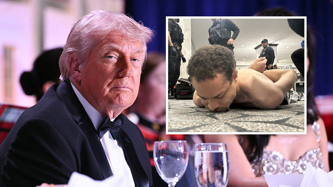 O Τραμπ περιγράφει καρέ-καρέ την επίθεση στο δείπνο των ανταποκριτών: «Ο δράστης ήταν γρήγορος, το NFL θα έπρεπε να τον προσλάβει», δείτε βίντεο