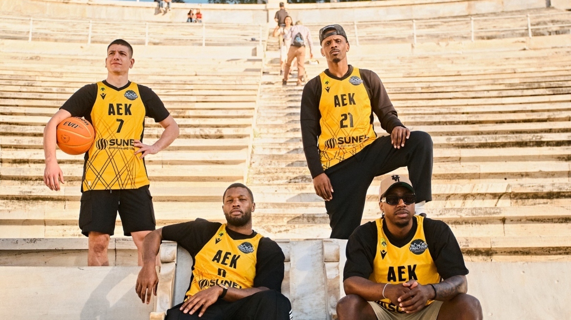 ΑΕΚ: Ρετρό φωτογράφιση στο Καλλιμάρμαρο ενόψει του Final-Four του BCL