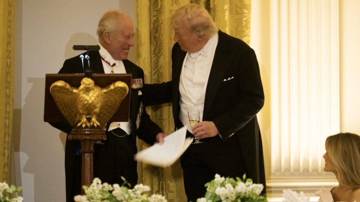 Ο Τραμπ λέει πως ο βασιλιάς Κάρολος δεν θέλει να αποκτήσει το Ιράν πυρηνικά όπλα