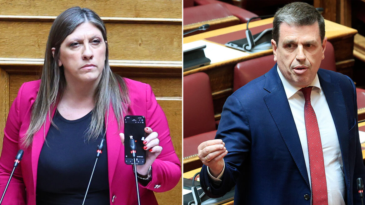 Σόου Κωνσταντοπούλου στη Βουλή, ανέβηκε στο βήμα και έπαιξε ηχητικό για τη Γάζα - «Γυρίστε πίσω στα θρανία» της είπε ο Καιρίδης