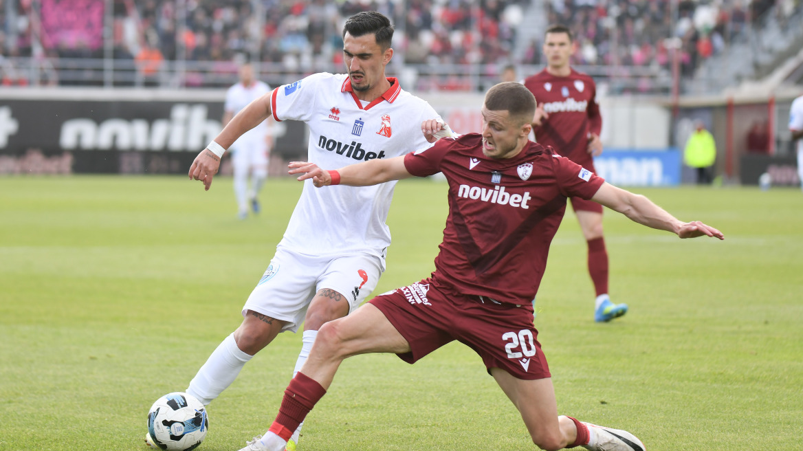 Πανσερραϊκός - ΑΕΛ 1-1: Οι Θεσσαλοί κρατούσαν τη νίκη-χρυσάφι μέχρι το 90+9', ο Καρέλης τους «ξέρανε» με πέναλτι