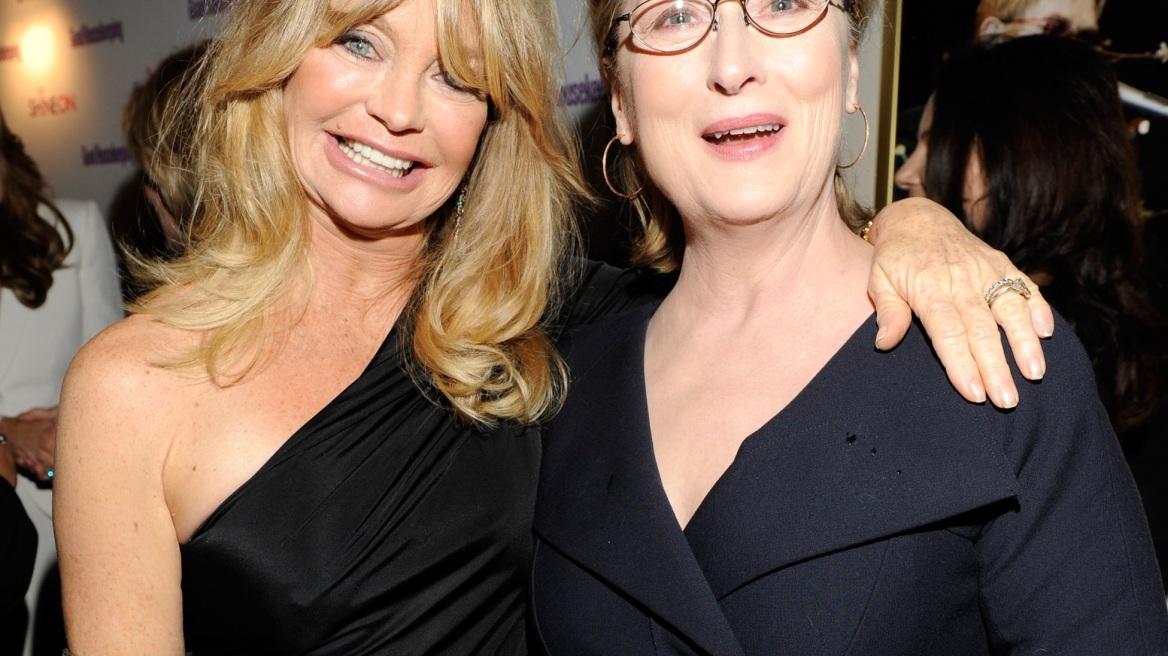 Meryl Streep για την συμπρωταγωνίστριά της Goldie Hawn: «Είχα κόντρα μαζί της»
