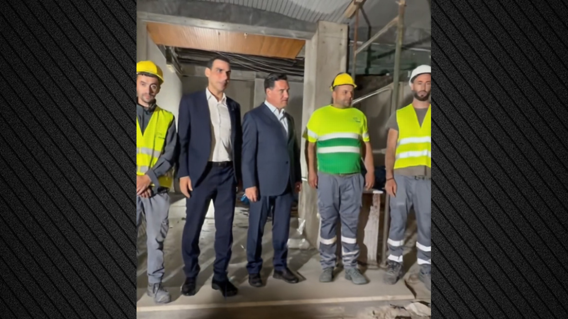 Επίσκεψη Γεωργιάδη στο εργοτάξιο της νέας Μονάδας Ημερήσιας Νοσηλείας για ογκολογικούς ασθενείς: Στόχος να είναι έτοιμη στο τέλος του 2026