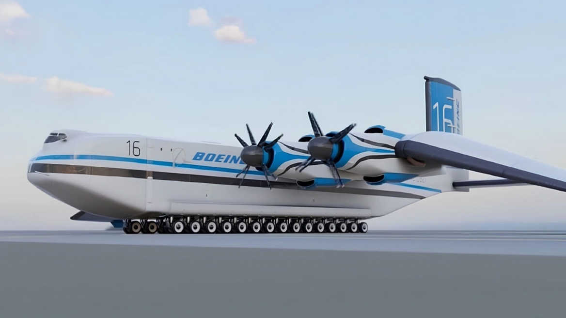 Boeing Pelican: Το ακραίο αεροσκάφος των 152 μέτρων που θα κουβαλούσε φορτίο 1.270 τόνων