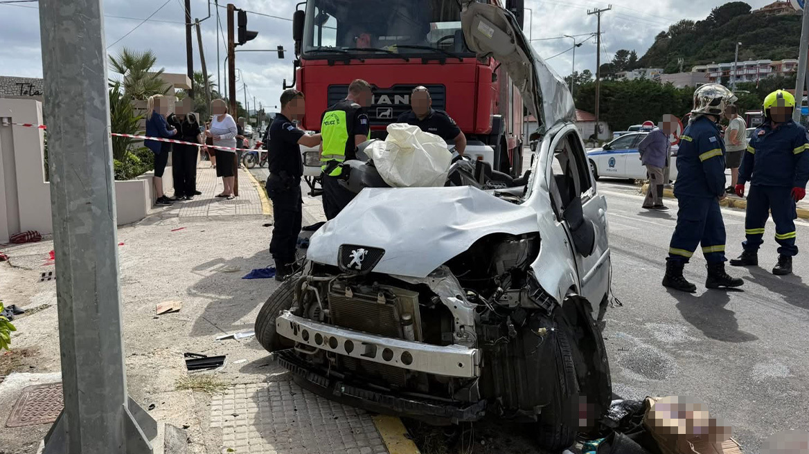 Βίντεο ντοκουμέντο με την στιγμή του φονικού τροχαίου στη Ρόδο, η BMW συγκρούεται με το ΙΧ όπου επέβαιναν μάνα και κόρη - Δίωξη για κακούργημα στον οδηγό