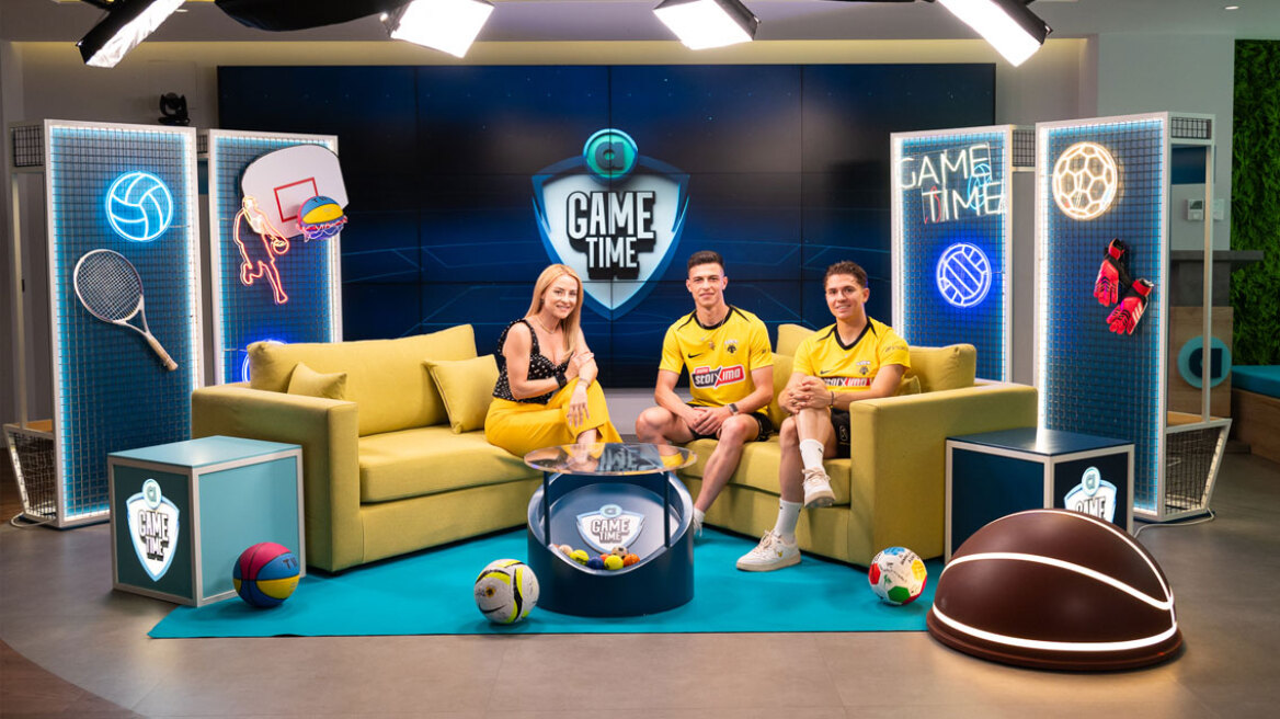 Πήλιος και Καλοσκάμης στο Allwyn Game Time σε ένα επεισόδιο για πρωταθλητές