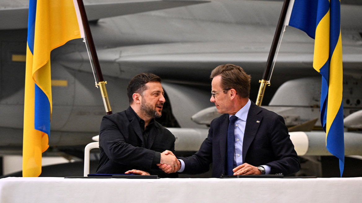 Το Κίεβο θα αγοράσει 20 νέα μαχητικά αεροσκάφη Gripen, ενώ νωρίτερα η Στοκχόλμη θα δωρίσει παλαιότερου τύπου μαχητικά
