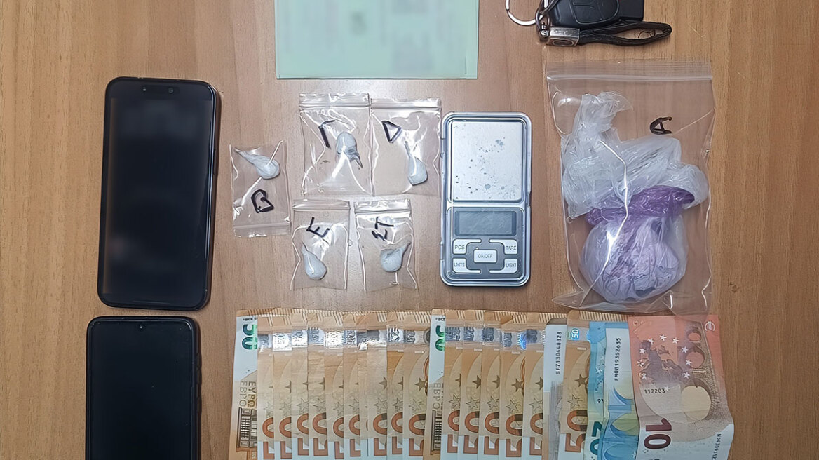 Δύο συλλήψεις σε περιοχή της Χαλκιδικής για διακίνηση και κατοχή ναρκωτικών