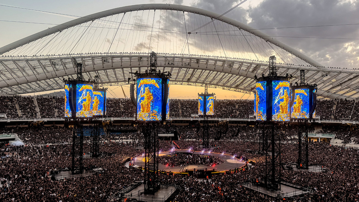 Metallica, Iron Maiden ή τελικός Euroleague; Τι ταρακούνησε περισσότερο το ΟΑΚΑ, η καταγραφή των σεισμογράφων