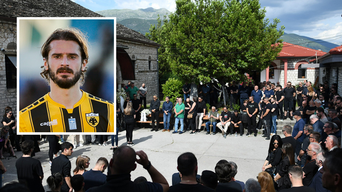 Σε κλίμα οδύνης έγινε η κηδεία του Μάριου Οικονόμου στα Ιωάννινα