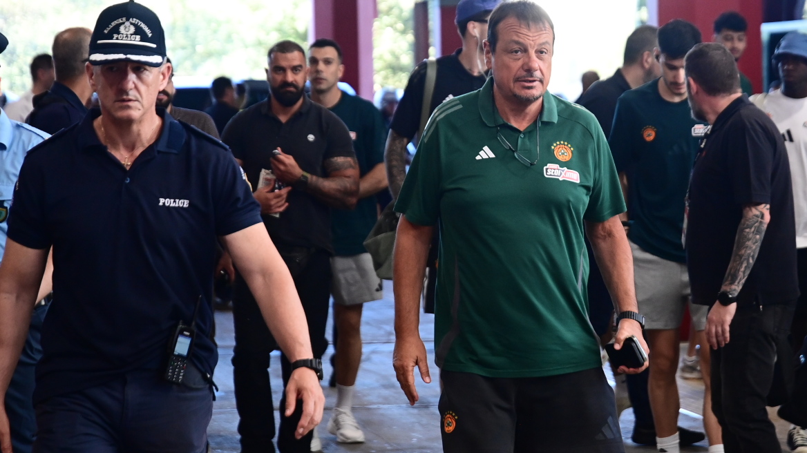 Παναθηναϊκός: Η άφιξη των πρασίνων στο ΣΕΦ για τον τελικό με τον Ολυμπιακό, με την ομάδα και ο Σλούκας, βίντεο και φωτογραφίες