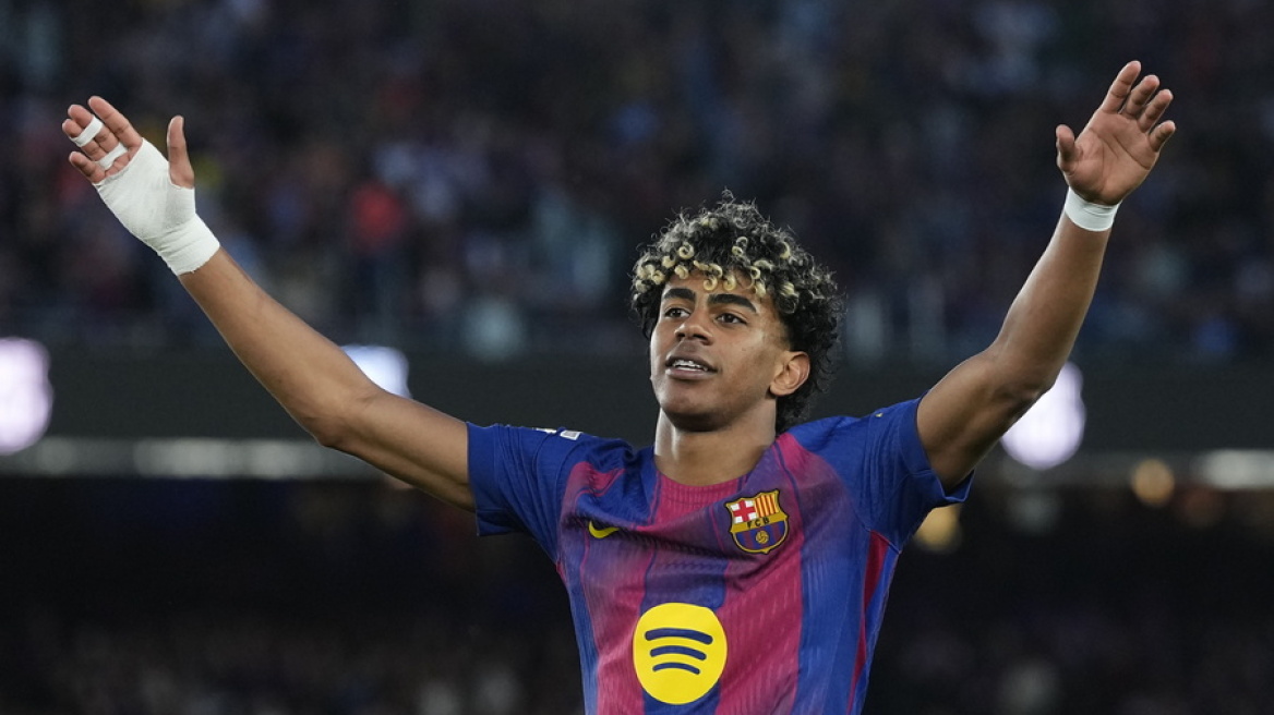 Κορυφαίος παίκτης της σεζόν στη La Liga ο Λαμίν Γιαμάλ