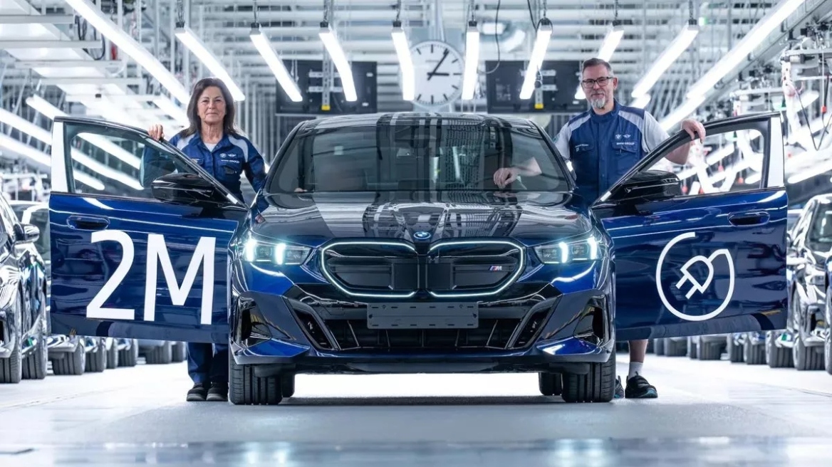 H BMW ξεπέρασε τα δύο εκατομμύρια ηλεκτρικά αυτοκίνητα