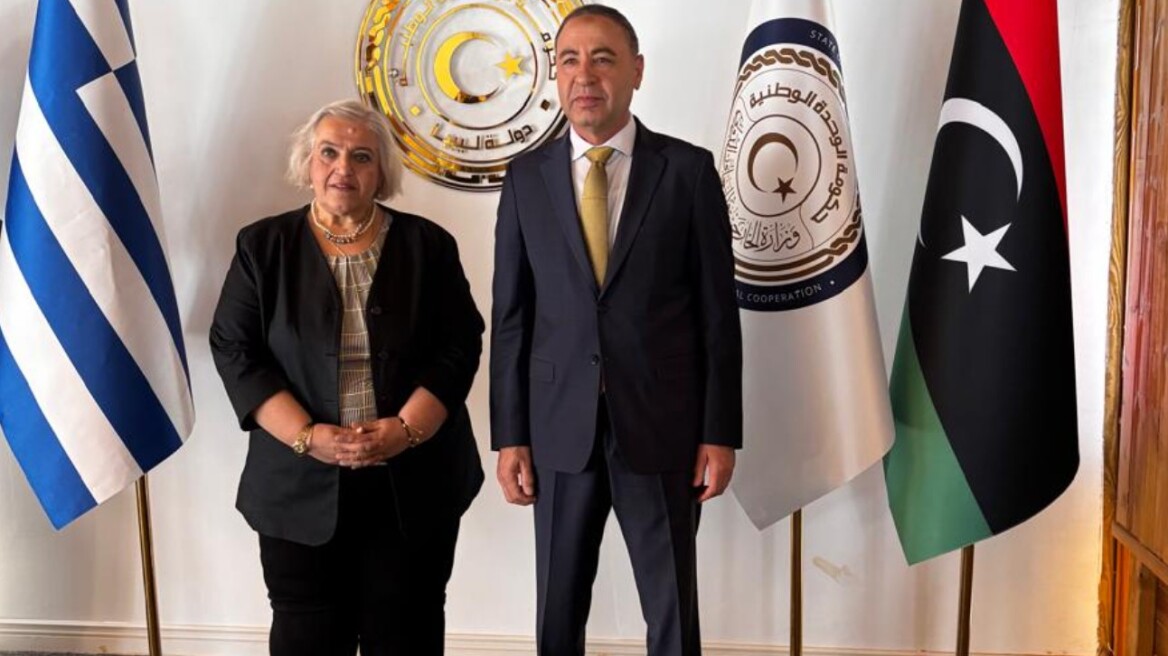 Στην Λιβύη η Ελληνίδα υφυπουργός Εξωτερικών, συμμετείχε σε συνεδρίαση για την οριοθέτηση θαλάσσιων ζωνών