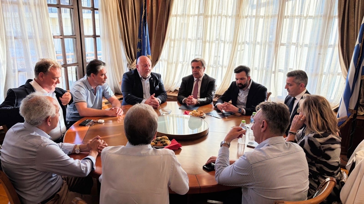 Επίσκεψη στην Ημαθία για τον Μαργαρίτη Σχοινά: Στο τραπέζι αρδευτικά έργα, μεταποίηση και αγροτική οδοποιία 
