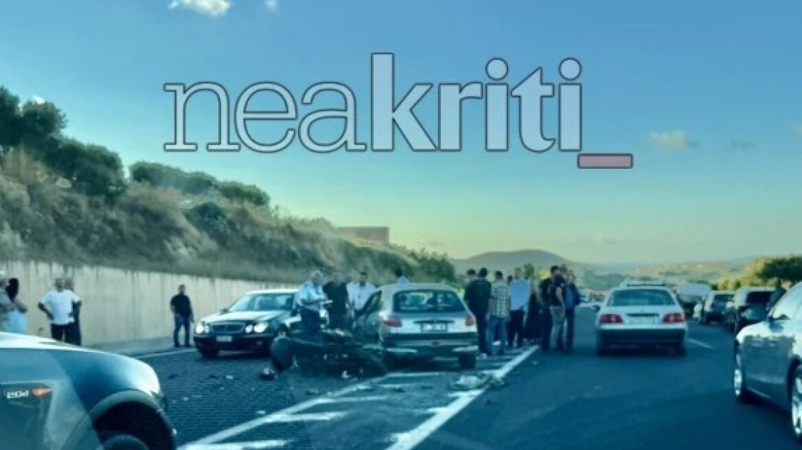 Τραγωδία στην Κρήτη: Νεκρός 50χρονος έπειτα από σύγκρουση μηχανής με ΙΧ
