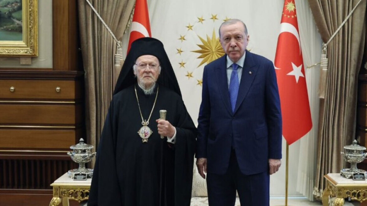 Αισιοδοξία για τη Χάλκη μετά τη συνάντηση Βαρθολομαίου - Ερντογάν
