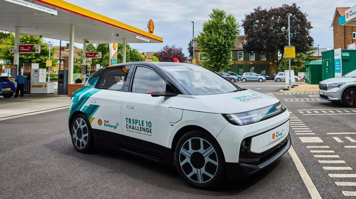 Το ηλεκτρικό της Shell φορτίζει σε 10 λεπτά
