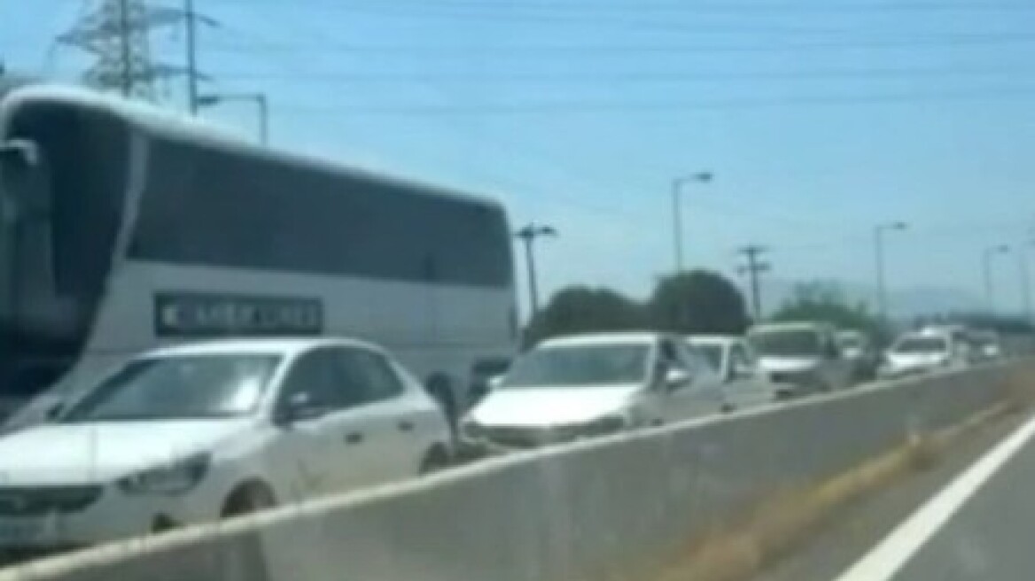 Μεγάλο μποτιλιάρισμα στον ΒΟΑΚ λόγω έργων, ουρές και καθυστερήσεις προς Ρέθυμνο