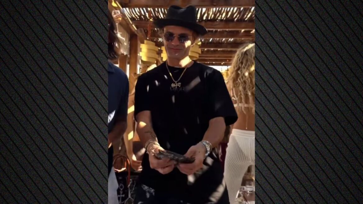 Ο Alec Monopoly διασκέδασε στο Principote, δείτε βίντεο
