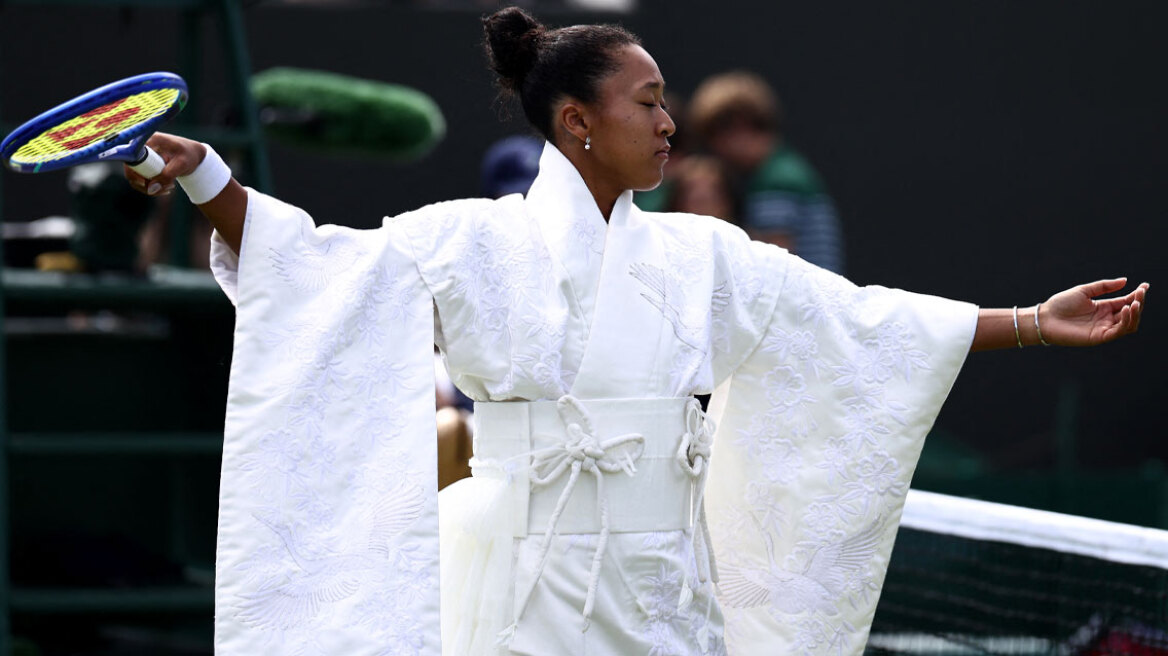 Viral η είσοδος της Ναόμι Οσάκα στο Wimbledon, φόρεσε κιμονό και έκλεψε την παράσταση