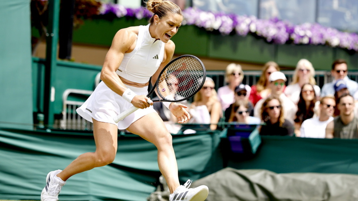 Στον 3ο γύρο του Wimbledon η Σάκκαρη, 2-1 σετ την Ραχίμοβα, δείτε βίντεο 