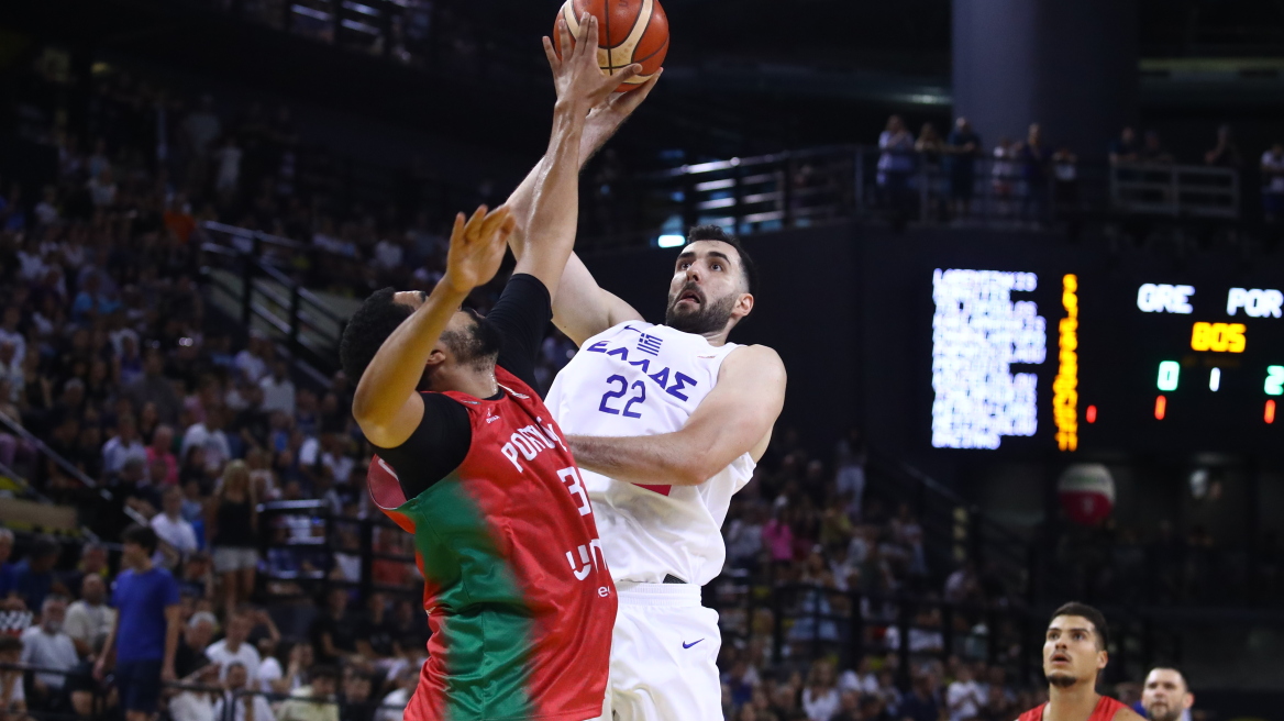 Ελλάδα - Πορτογαλία 23-28 (Γ΄ περίοδος): Live ο αγώνας για τα προκριματικά του Παγκοσμίου Κυπέλλου μπάσκετ