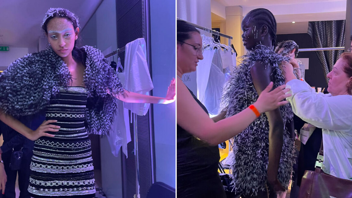 Η Celia Kritharioti Couture στο Παρίσι με νέα επίδειξη, οι πρώτες εικόνες από τα backstage  