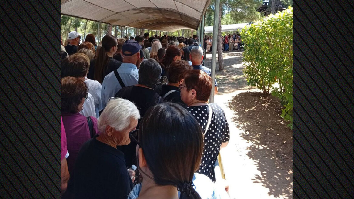 Ουρές πιστών στη Σουρωτή για τα 32 χρόνια μετά την κοίμηση του Αγίου Παΐσίου