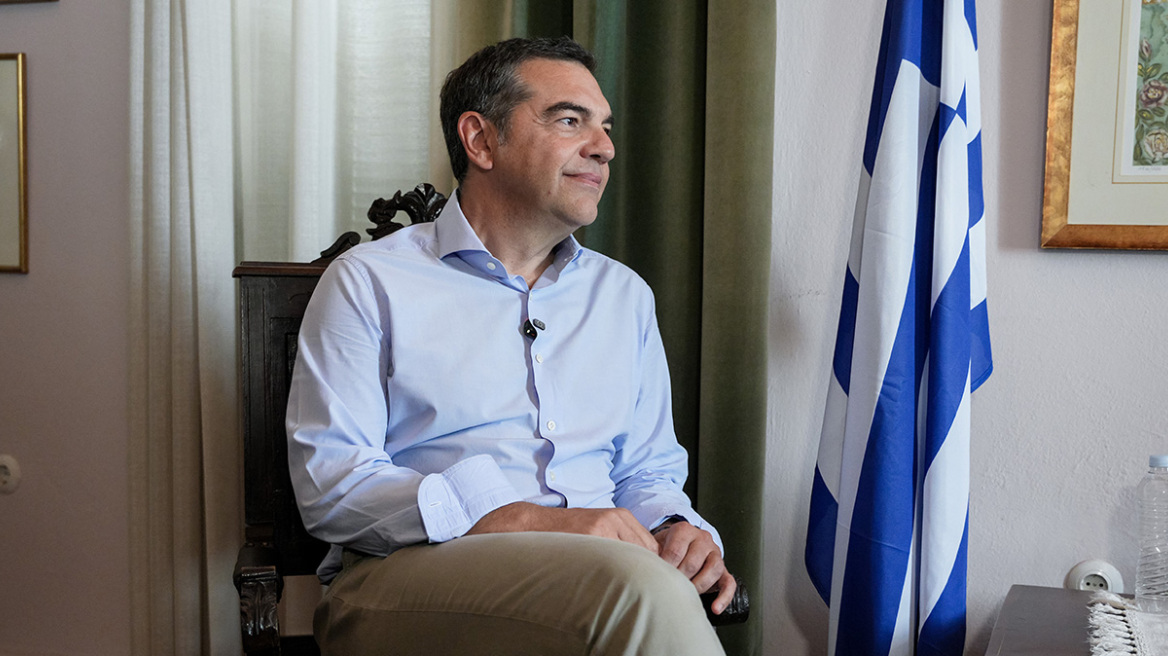 Εθνικό ζήτημα και πατριωτική μας ευθύνη να κρατήσουμε ζωντανή την πρωτογενή παραγωγή, λέει ο Τσίπρας από τη Λέσβο