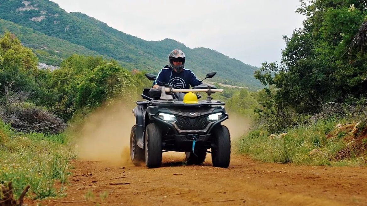 CFMoto ATVs σε απαιτητικές αποστολές στον Όλυμπο (+video)