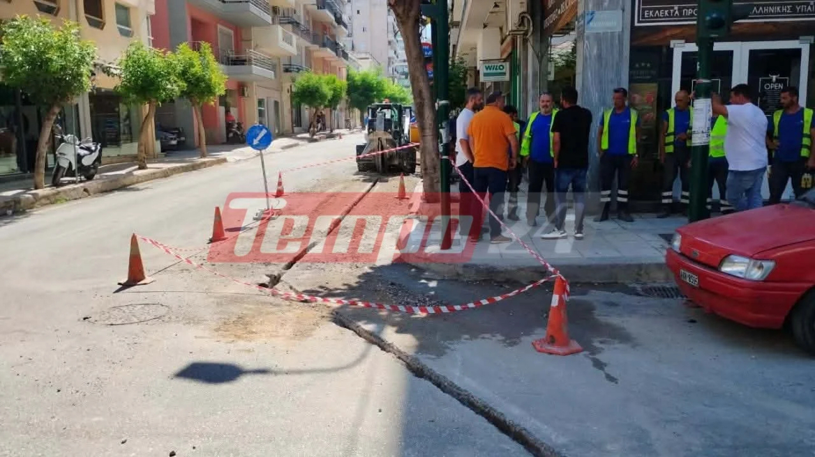 Πάτρα: Τραυματίστηκε χειριστής μηχανήματος μετά από βραχυκύκλωμα σε έργα