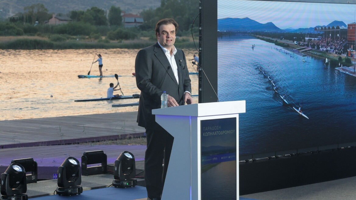 Πιερρακάκης: Νέα εποχή για το Ολυμπιακό Κωπηλατοδρόμιο, η δημόσια περιουσία είναι περιουσία όλων των Ελλήνων