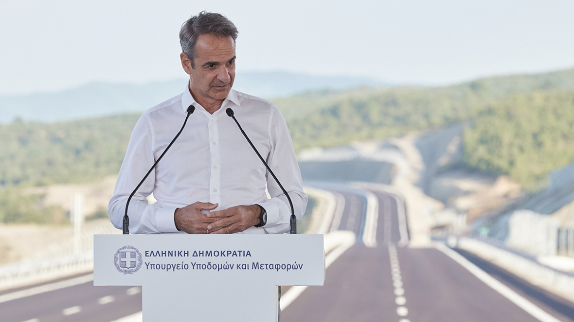 Μητσοτάκης από Γρεβενά: Ο Ε65 είναι η απάντηση στην ερώτηση πού πηγαίνουν τα λεφτά από το Ταμείο Ανάκαμψης