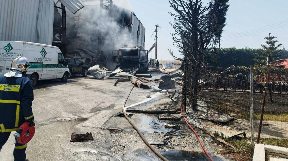 Βίντεο με την στιγμή της έκρηξης στο εργοστάσιο στην Κόρινθο με θύμα έναν 67χρονο, τρεις συλλήψεις