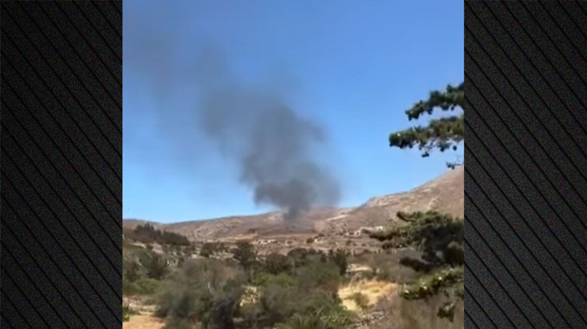 Φωτιά τώρα στην Πάρο: Σηκώθηκαν 3 εναέρια, 112 για εκκενώσεις 3 περιοχών 