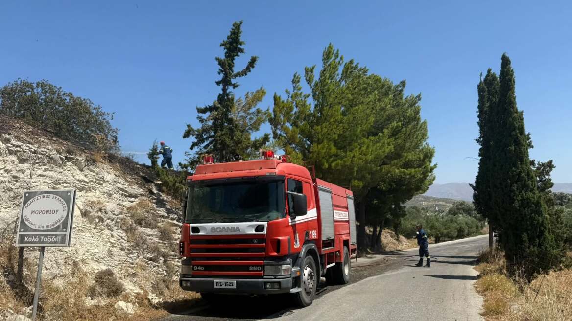 Σε λειτουργία πλατφόρμα για την προσωρινή διαμονή πυρόπληκτων από τη μεγάλη φωτιά στο Ρέθυμνο
