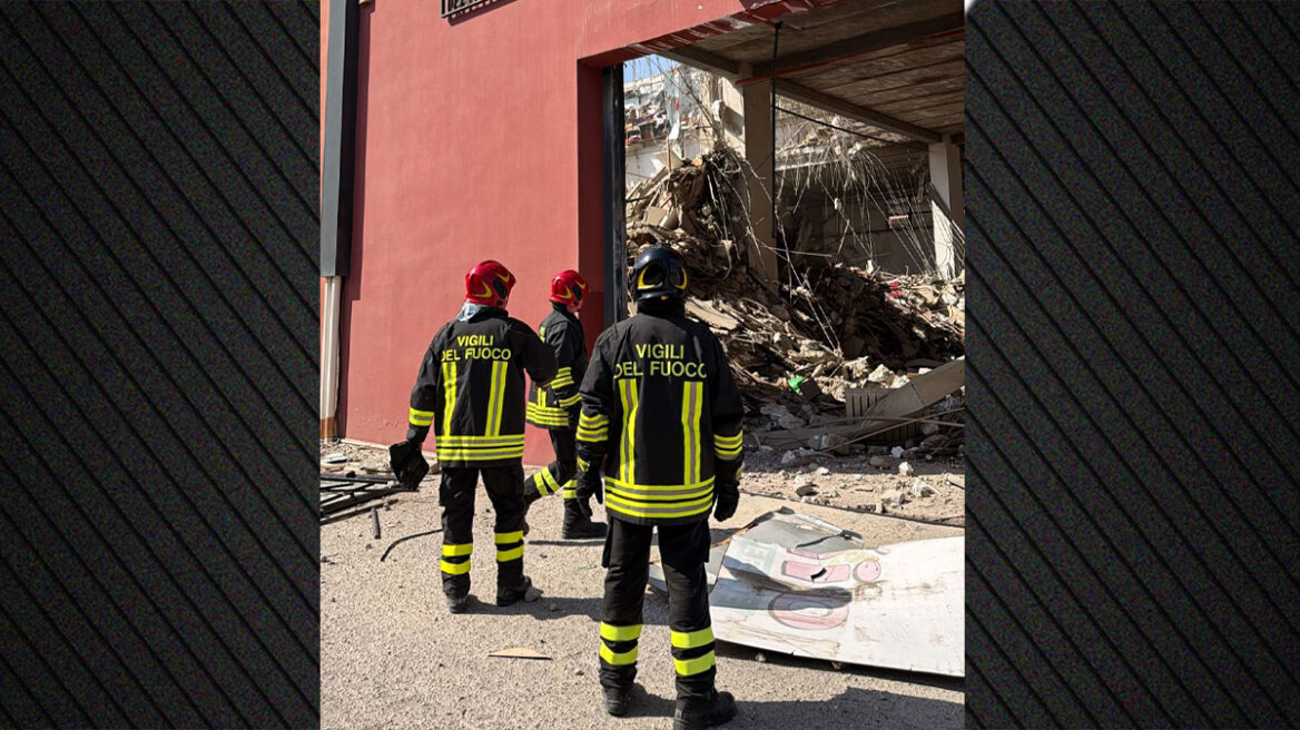Τριώροφο κτίριο κατέρρευσε στη Σικελία, πληροφορίες για τρεις τραυματίες και επτά αγνοούμενους, βίντεο