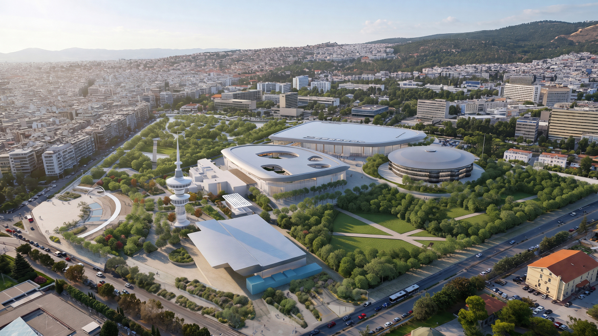 Όλο το σχέδιο για την ανάπλαση της έκτασης της ΔΕΘ-HELEXPO στη Θεσσαλονίκη