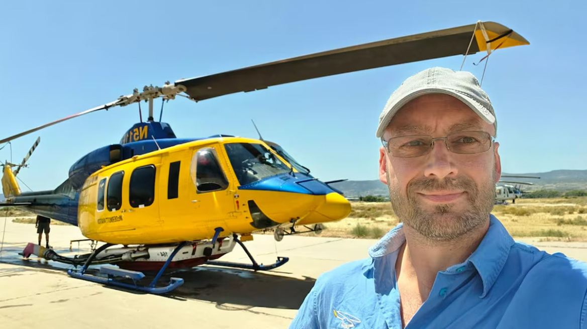 «Ήταν πολύ περήφανος για το ελικόπτερο»: Η ιστορία του Δανού πιλότου που σκοτώθηκε στη Δυτική Αττική και η τελευταία φωτογραφία πριν τη μοιραία πτήση
