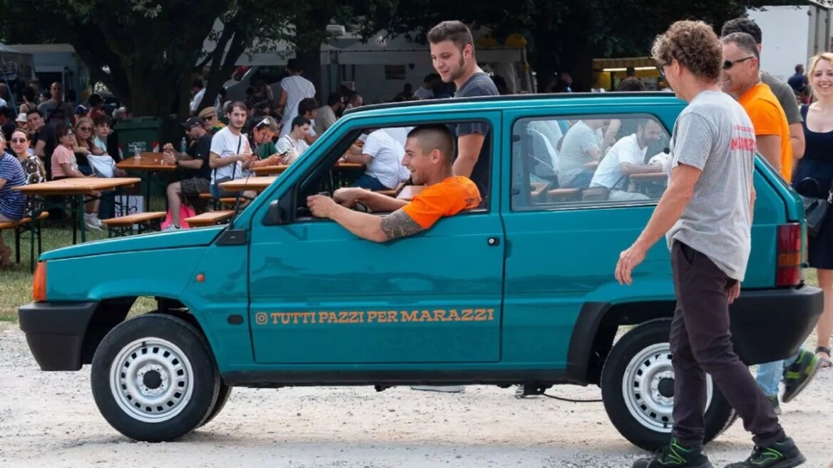 Αυτό είναι το πιο στενό Fiat Panda που έχεις δει ποτέ σου! (+video)