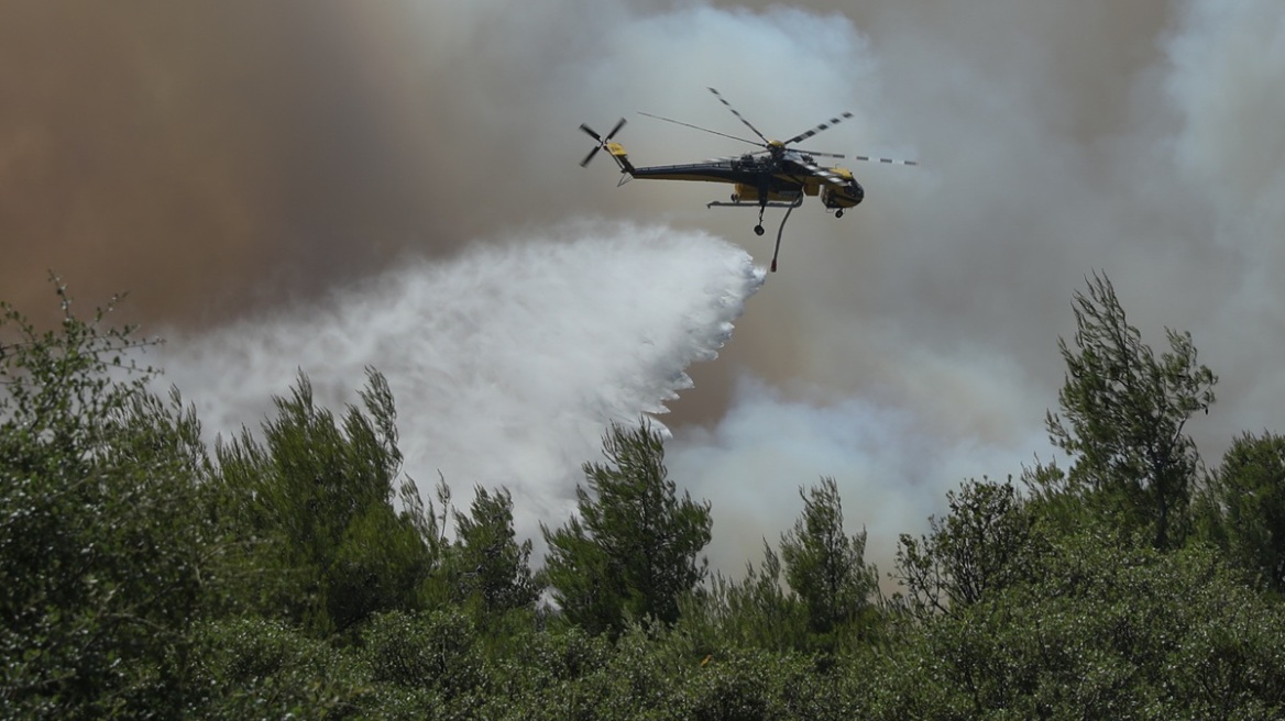 Πολύ υψηλός κίνδυνος πυρκαγιάς αύριο (12/8) σε Αττική, Πελοπόννησο, Στερεά, Αιγαίο και Ανατολική Μακεδονία και Θράκη