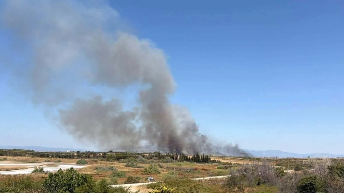 Χωρίς ενεργό μέτωπο η φωτιά στον Ίμερο Ροδόπης